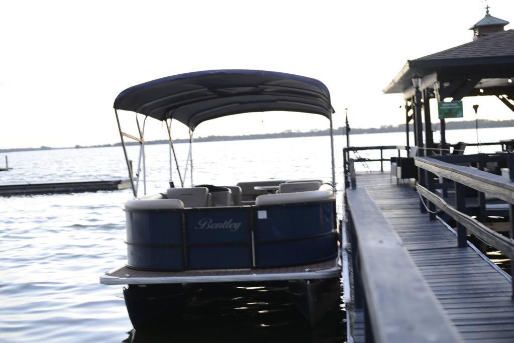 Lakefront Duplex With Pontoon Boat 2 Bedroom Home Mount Dora Exterior photo